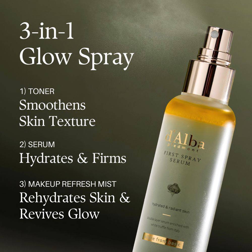 White Truffle First Spray Serum, Vegan, Non Comedogenic, Face Moisturizer | Z8 - view 5