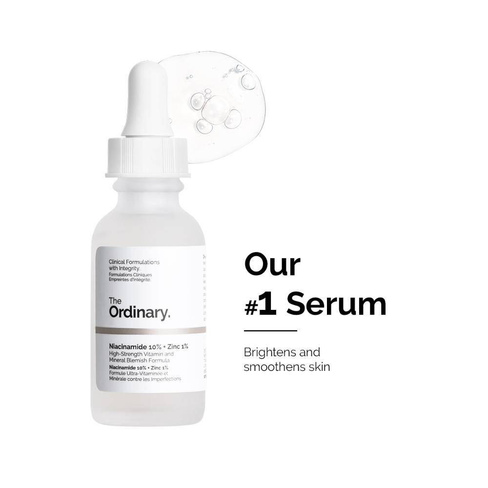 Niacinamide 10% + Zinc 1% High Strength Face Serum for Oil Control and Blemishes | Z8 - view 1