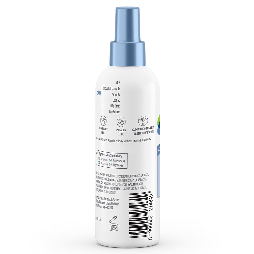 Cetaphil Optimal Hydration Body Spray Moisturizer 207ml