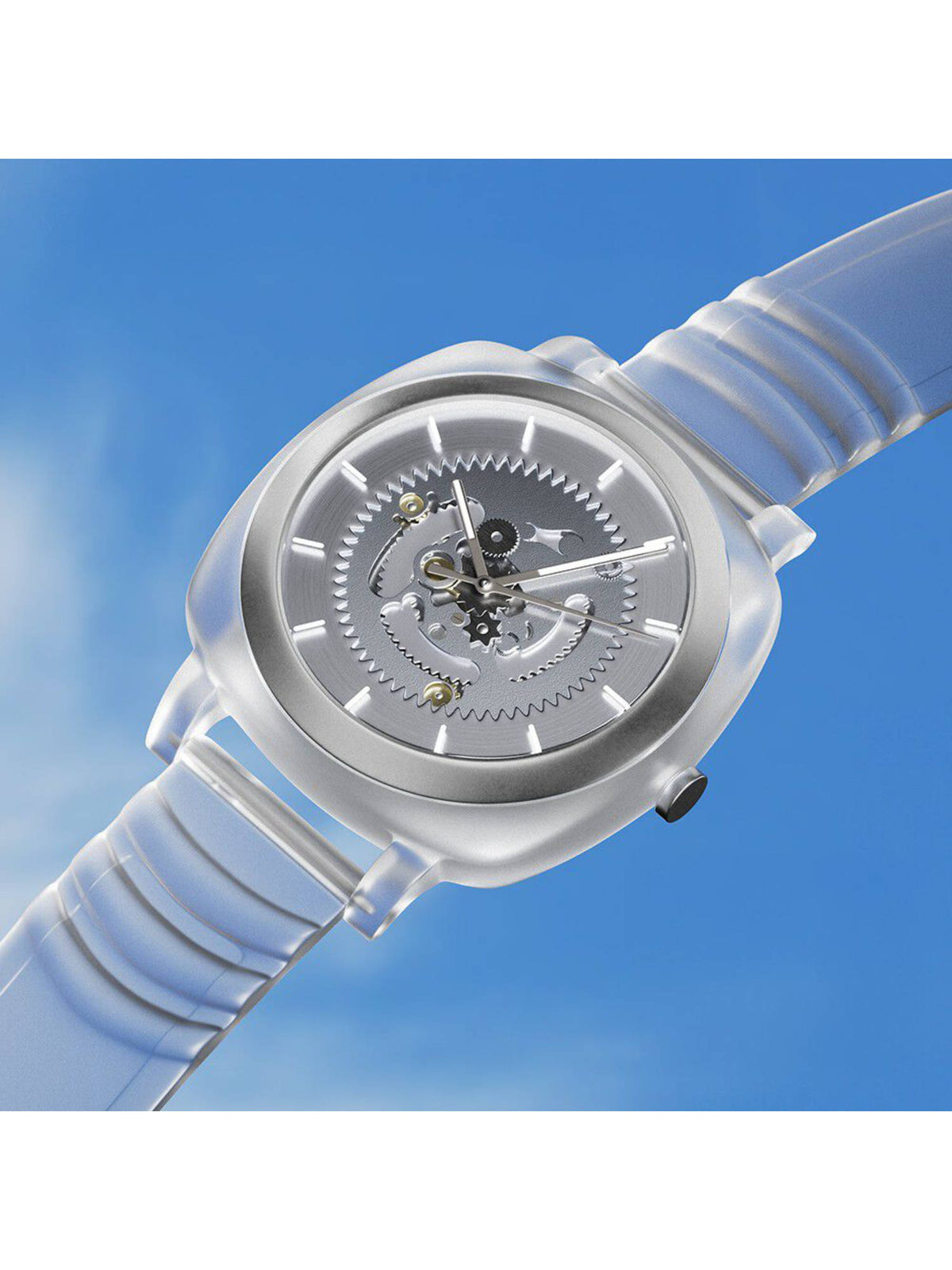 Unisex Bare Silver Dial Casual Watch (3312PP06) | W92 - view 8