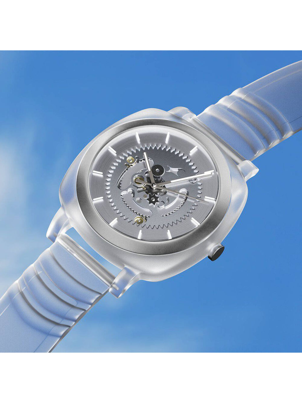 Unisex Bare Grey Dial Casual Watch (3312PP02) | W92 - view 3