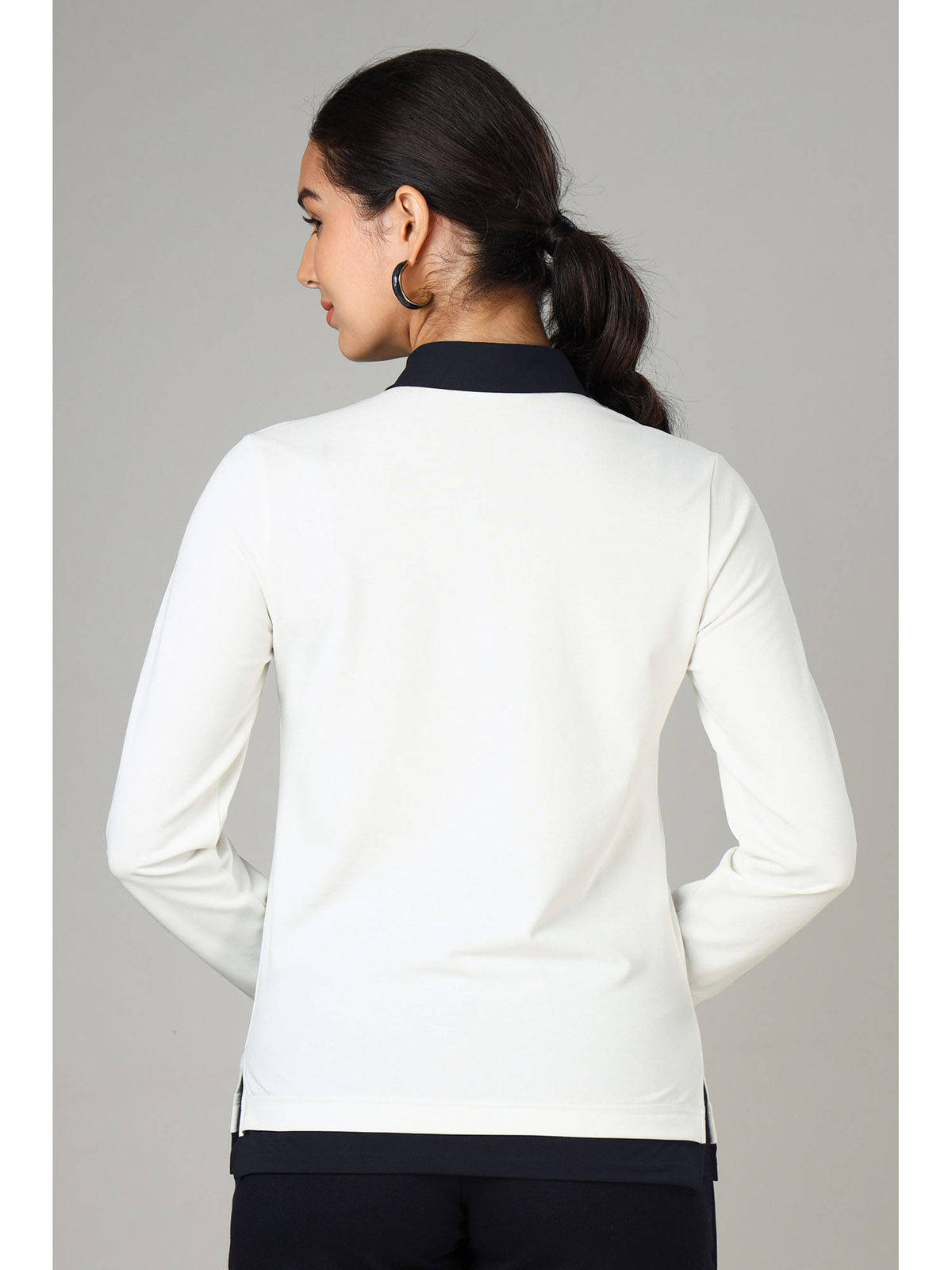 Women's Limited Edition White Polo T-Shirt | PW43 - view 2