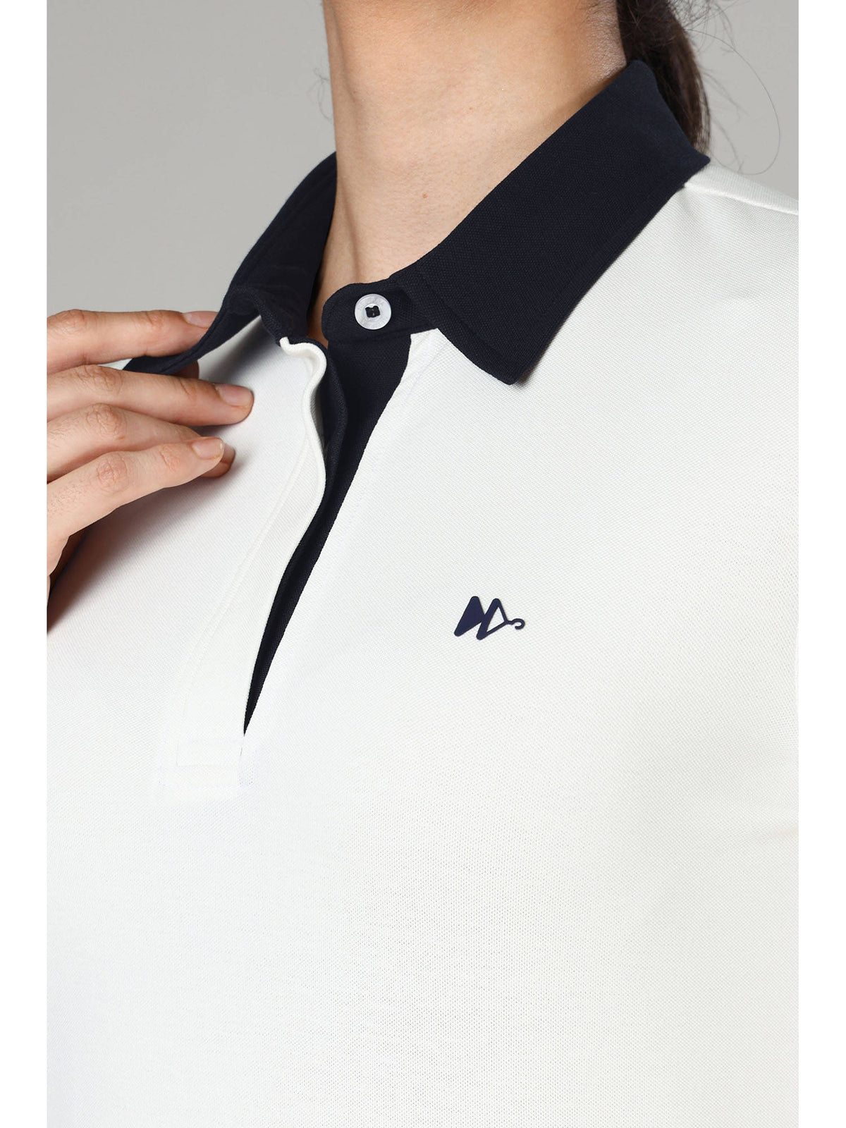 Women's Limited Edition White Polo T-Shirt | PW43 - view 3