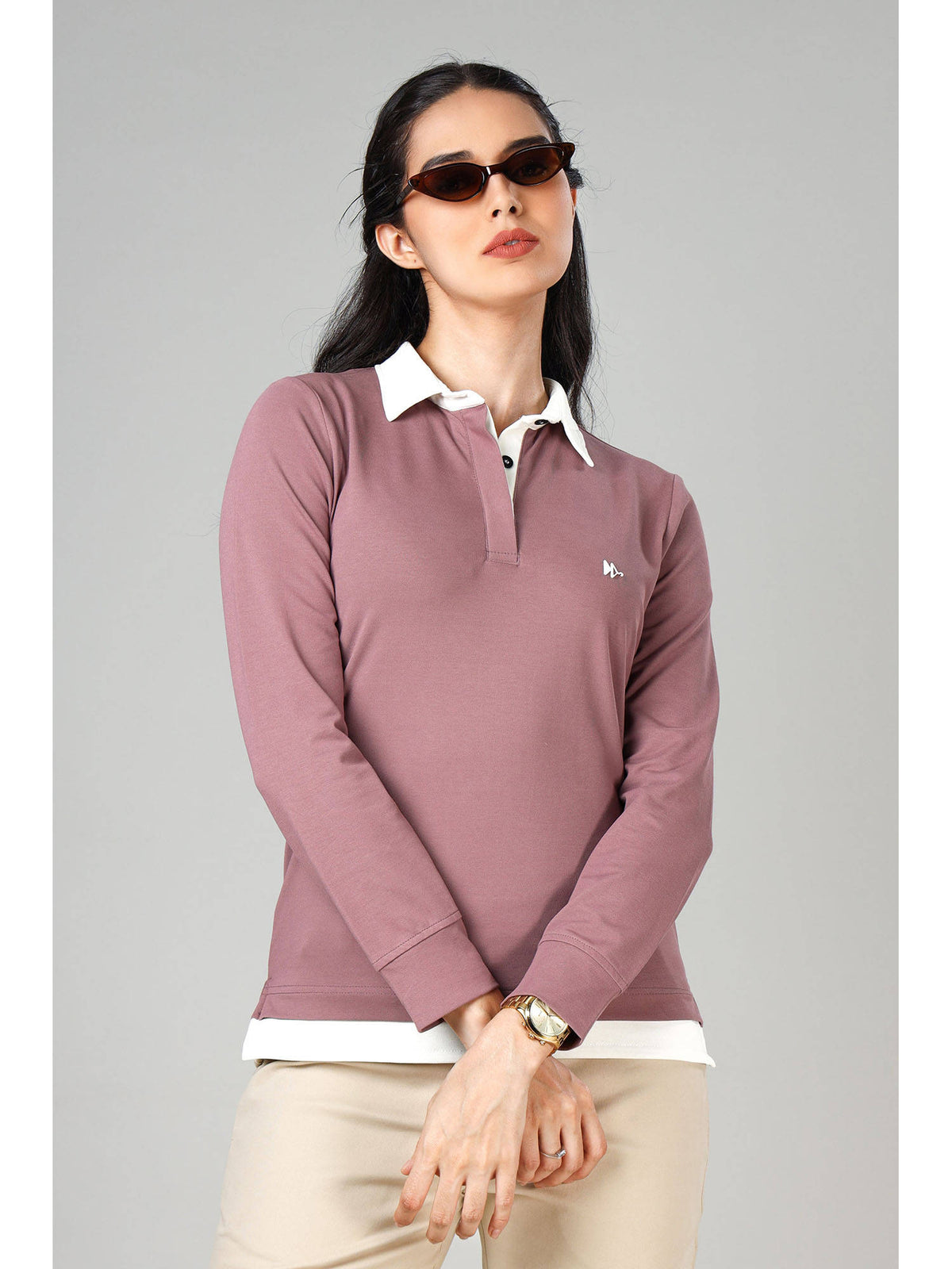 Women's Limited Edition Onion Purple Polo T-Shirt | PW43 - view 1