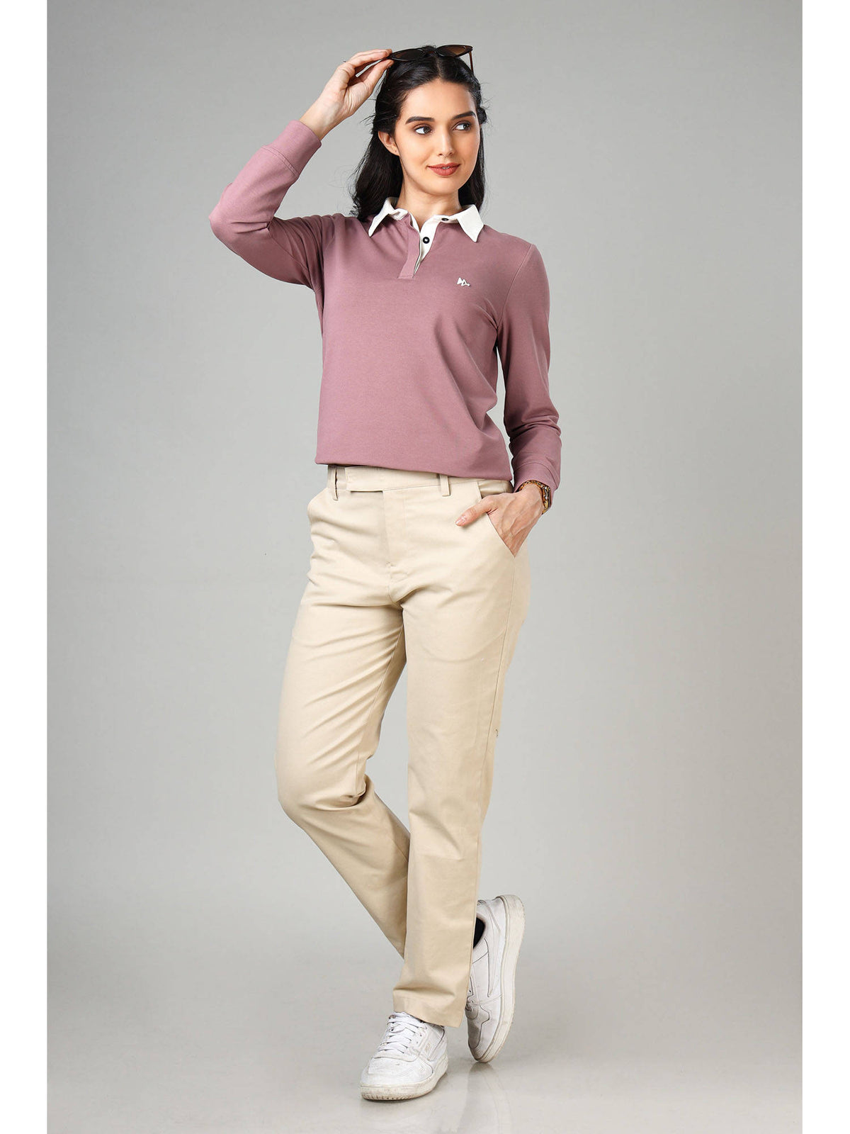 Women's Limited Edition Onion Purple Polo T-Shirt | PW43 - view 5