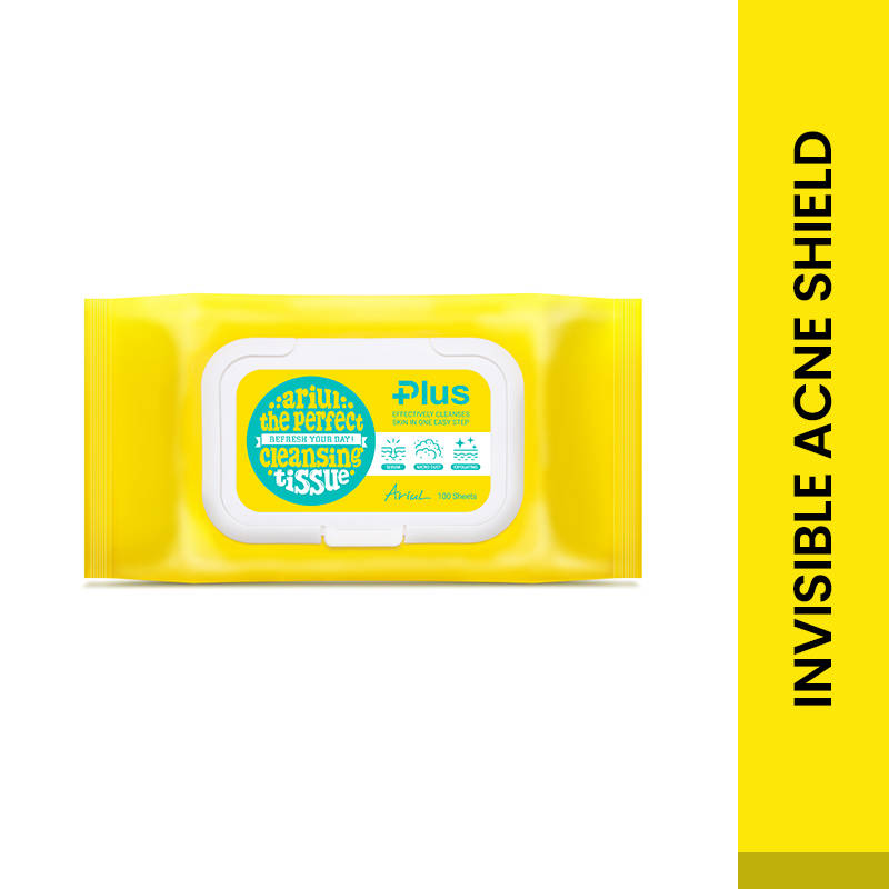 The Perfect Cleansing Tissue Plus, Gently Removes Makeup & Refreshes Skin Korean | E20 - view 1