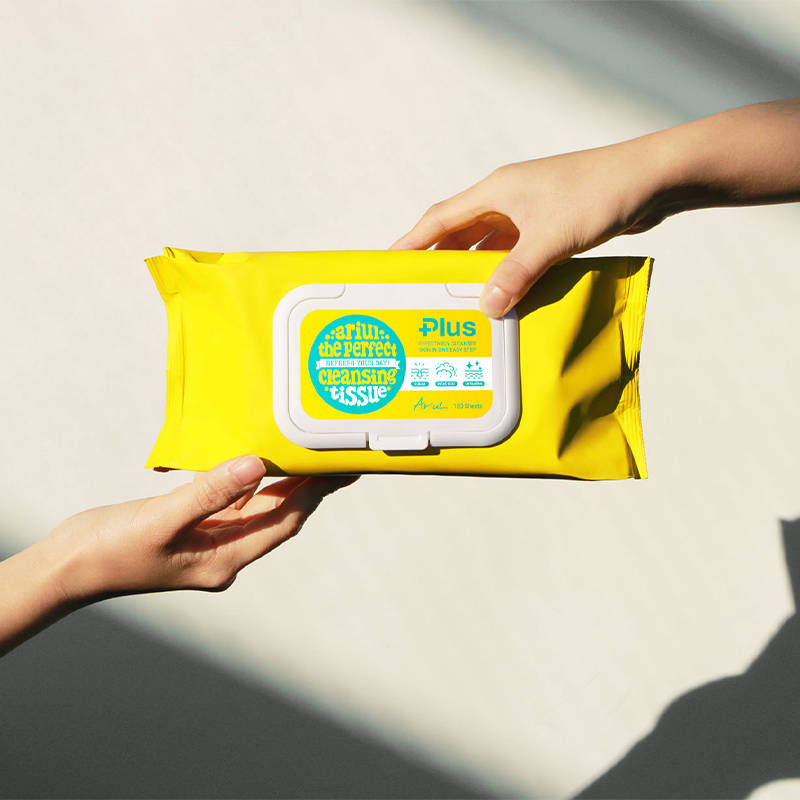 The Perfect Cleansing Tissue Plus, Gently Removes Makeup & Refreshes Skin Korean | E20 - view 3