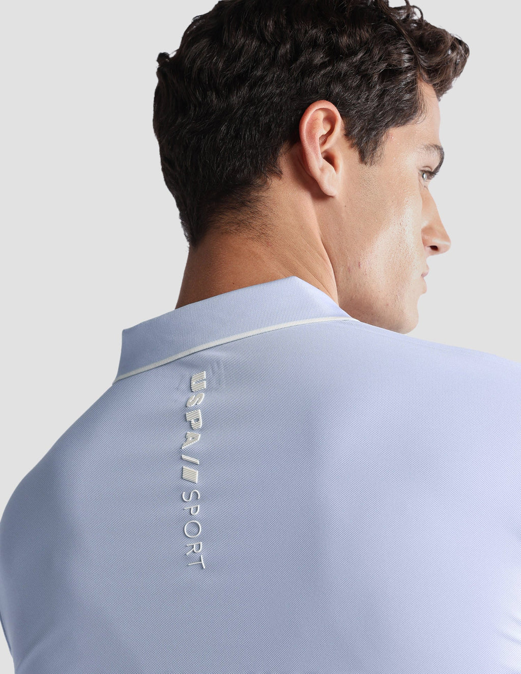 Solid Regular Fit Active Polo Shirt USP0