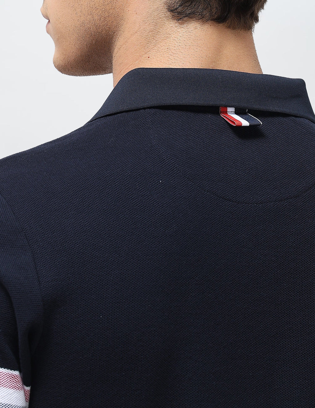 Solid Slim Fit Polo Shirt USP0