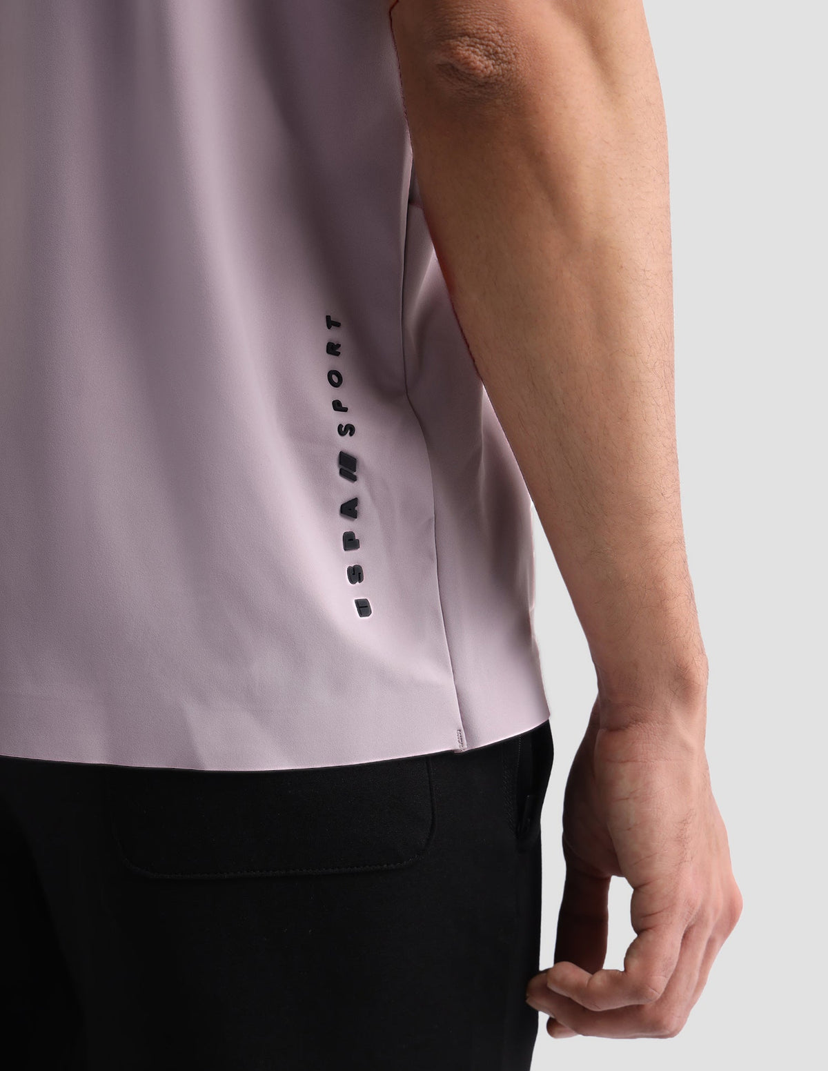 Solid Slim Fit Active Polo Shirt USP0