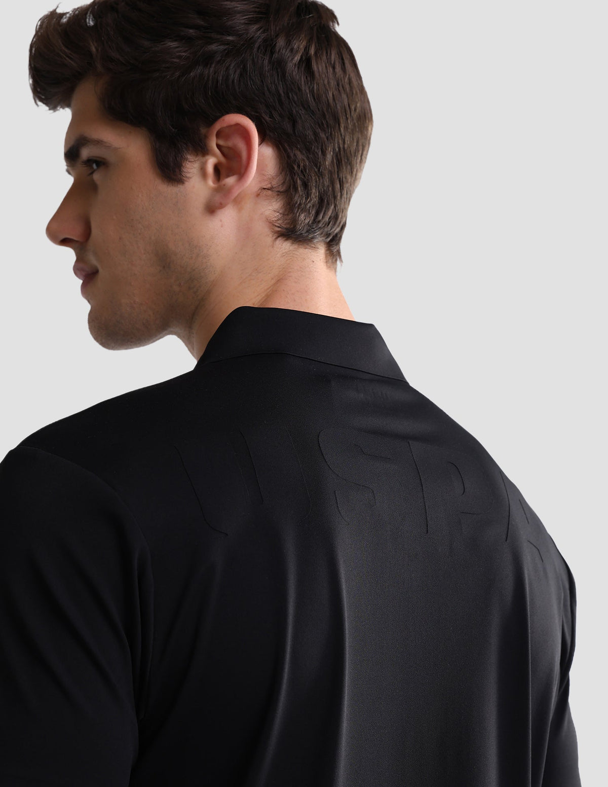 Solid Slim Fit Active Polo Shirt USP0