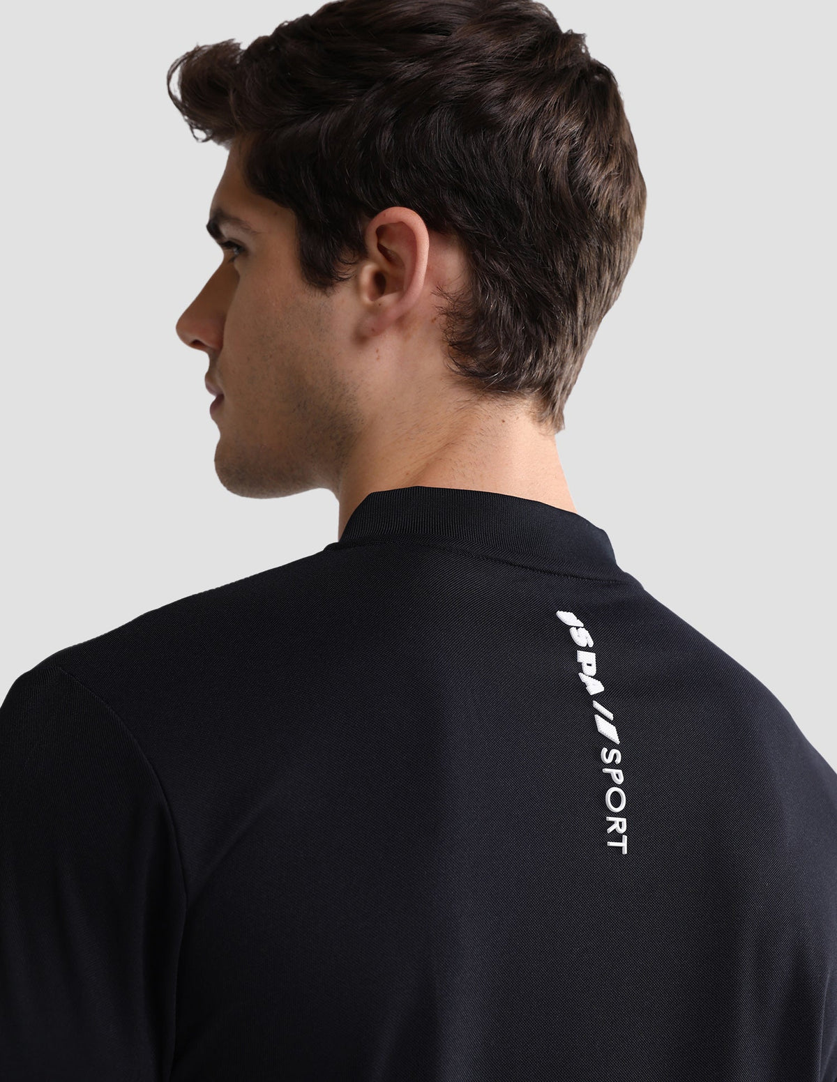 Solid Slim Fit Active Polo Shirt USP0