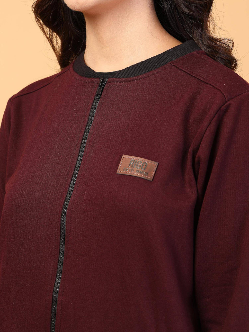 Wine Solid Jacket | JC78 - view 9