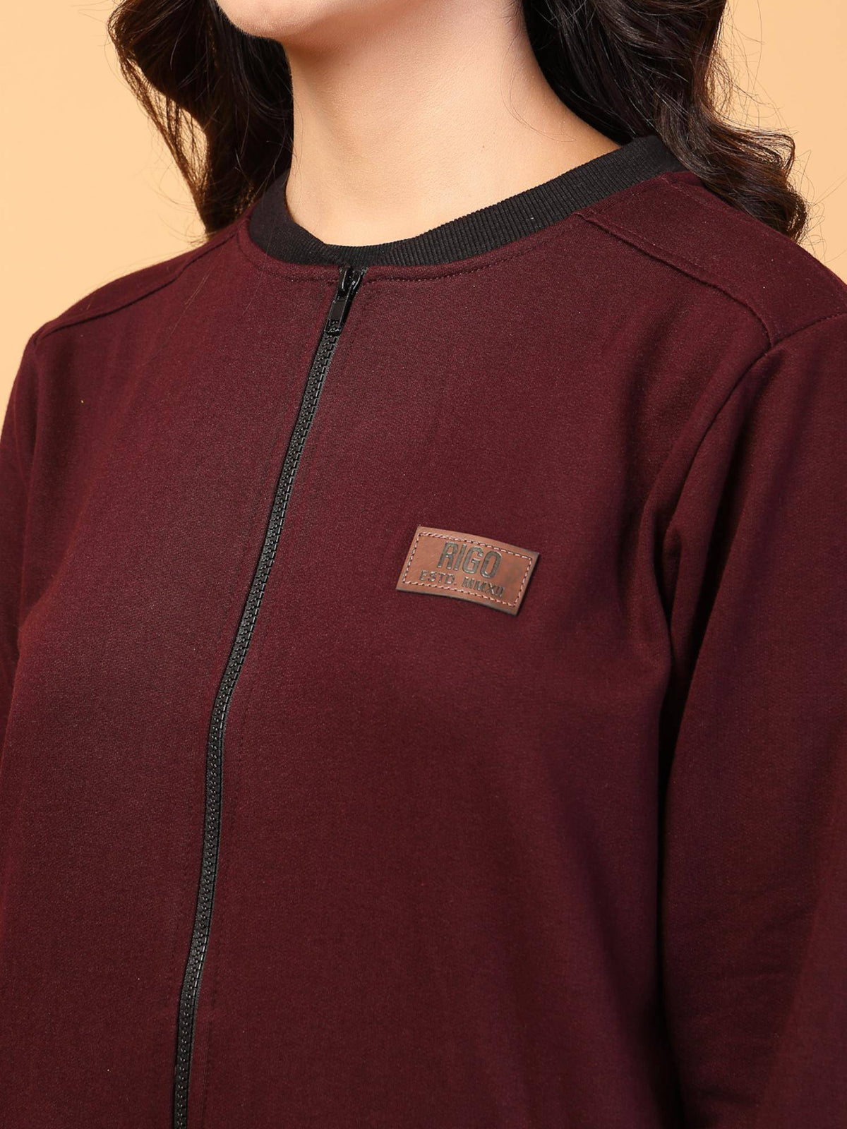 Wine Solid Jacket | JC78 - view 9