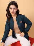 Teal Solid Jacket | JC78 - view 1