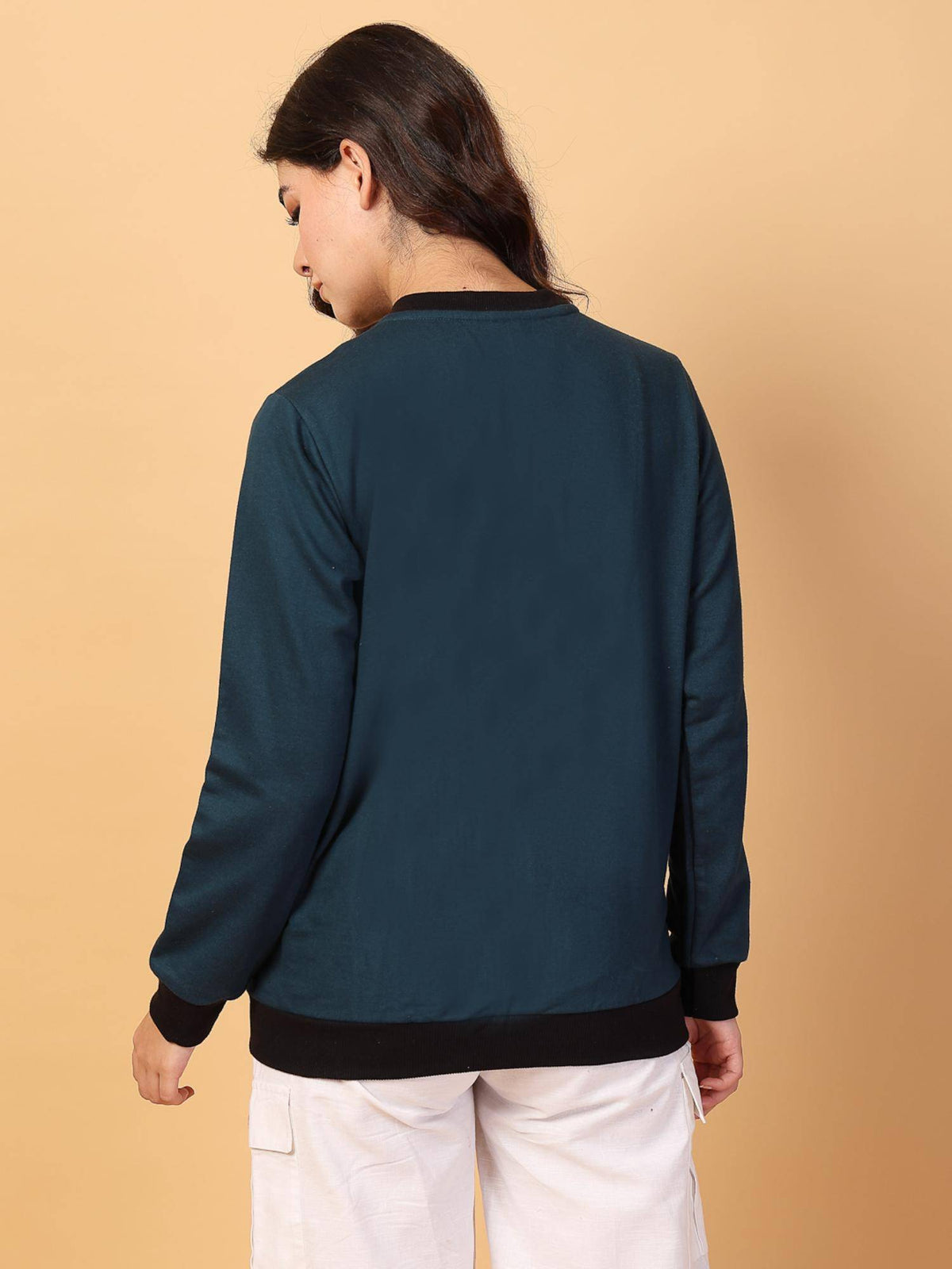 Teal Solid Jacket | JC78 - view 7