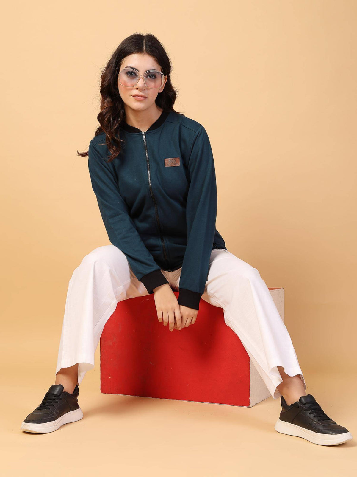 Teal Solid Jacket | JC78 - view 8