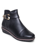 Solid Brown Casual Boots | BT61 - view 6