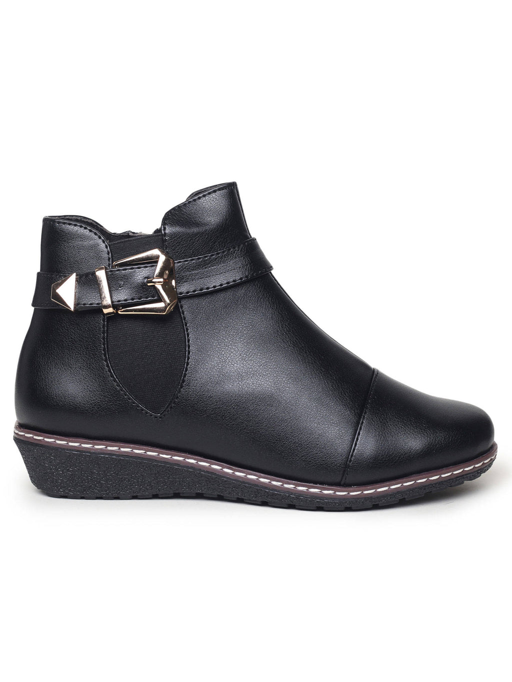 Solid Brown Casual Boots | BT61 - view 8