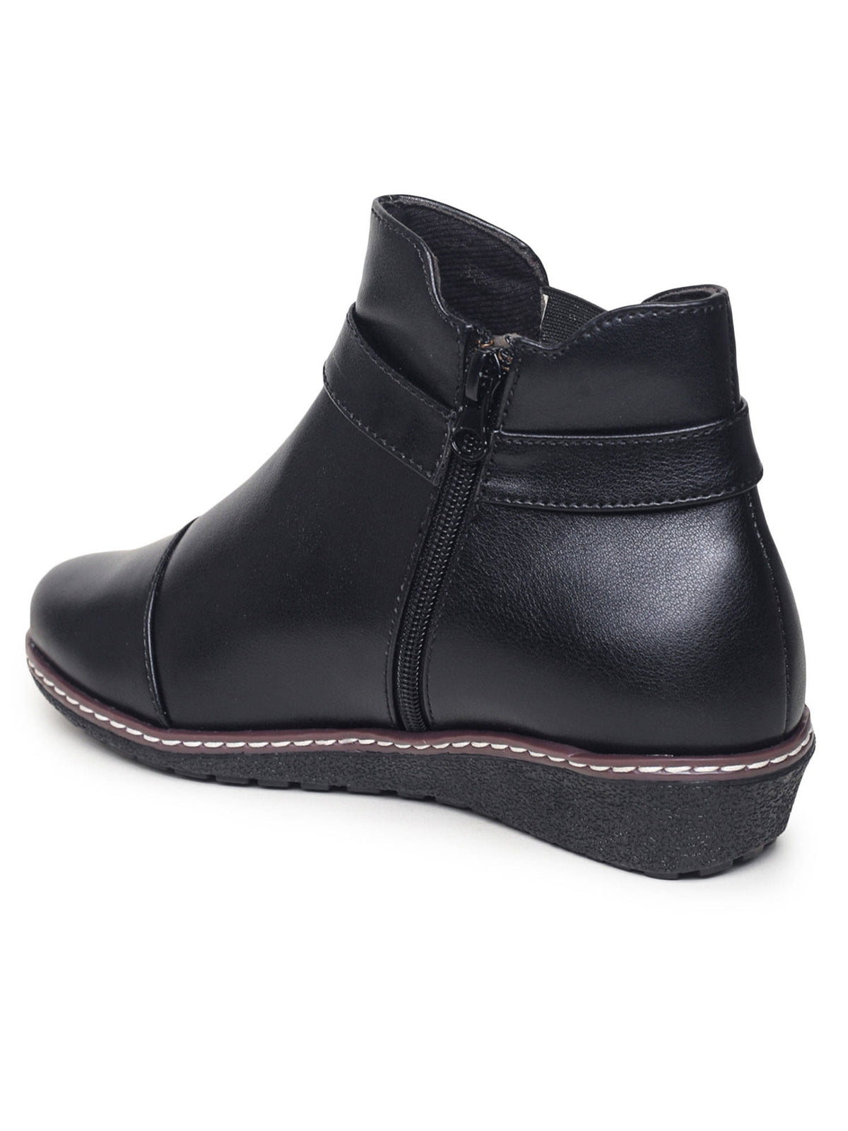 Solid Brown Casual Boots | BT61 - view 9