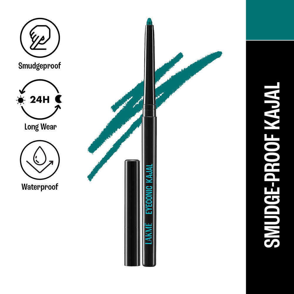9 to 5 Eyeconic Kajal, Waterproof, Smudgeproof, lasts 24 Hrs, Sparkling Black | E20 - view 40