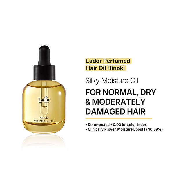 Hinoki Perfumed Post Wash Korean Hair Oil Serum | H02 - view 1