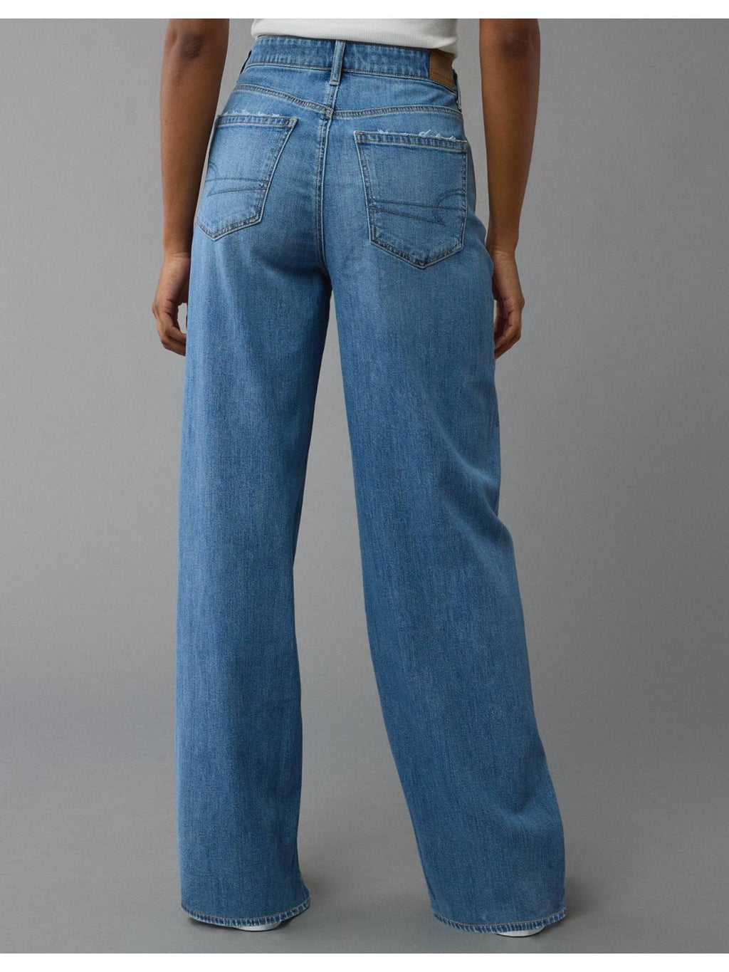 Dreamy Drape Stretch Super High-Waisted Baggy Wide-Leg Jeans | BG78 - view 4