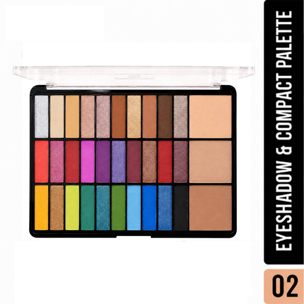 Set of 30 Colorful Shimmer Eyeshadow & Highlighter - 2 | E20 - view 1