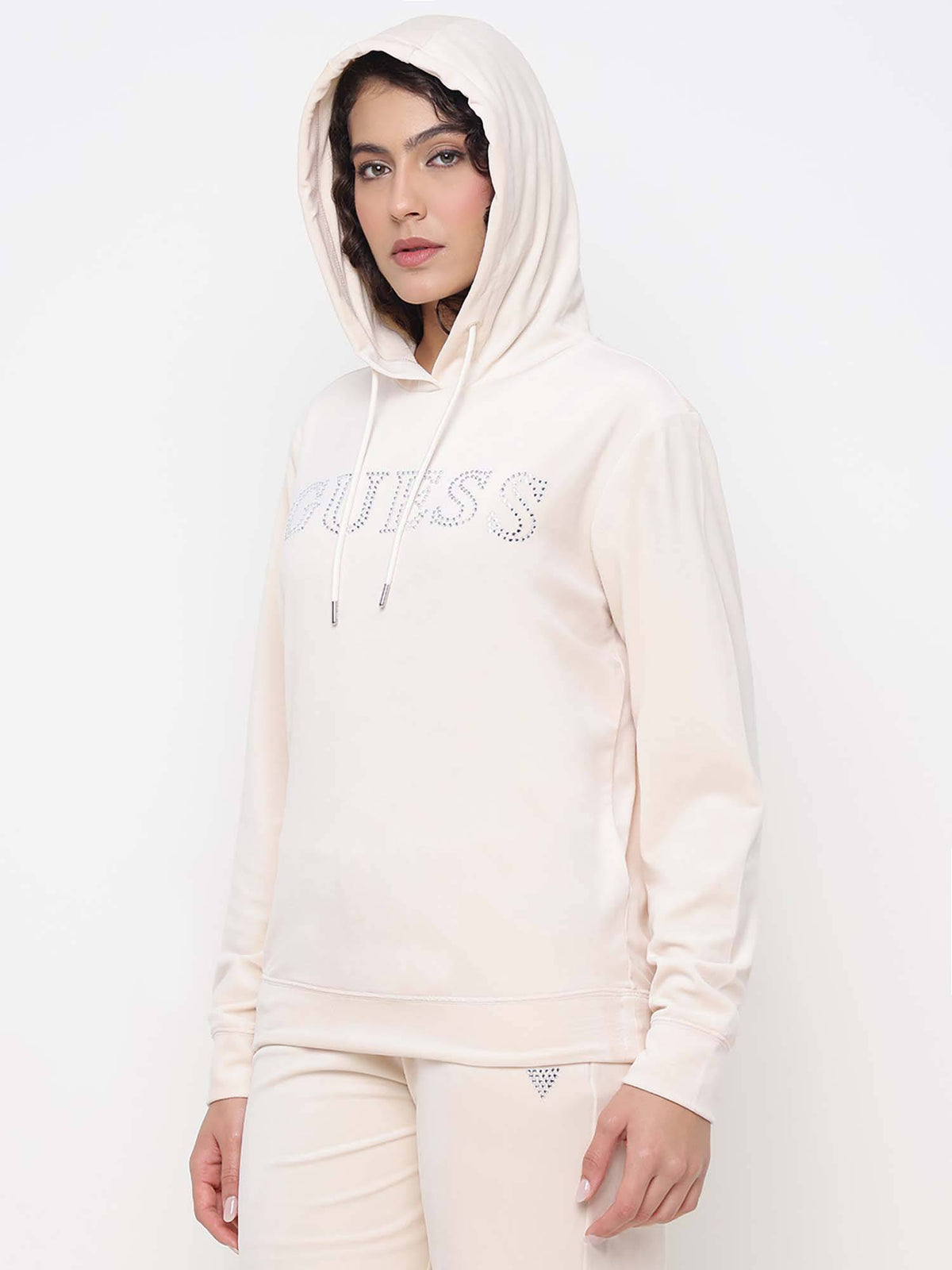 Couture New Angel Wing Embellished Hooded Neck Regular Fit Hoodie | HD56 - view 2