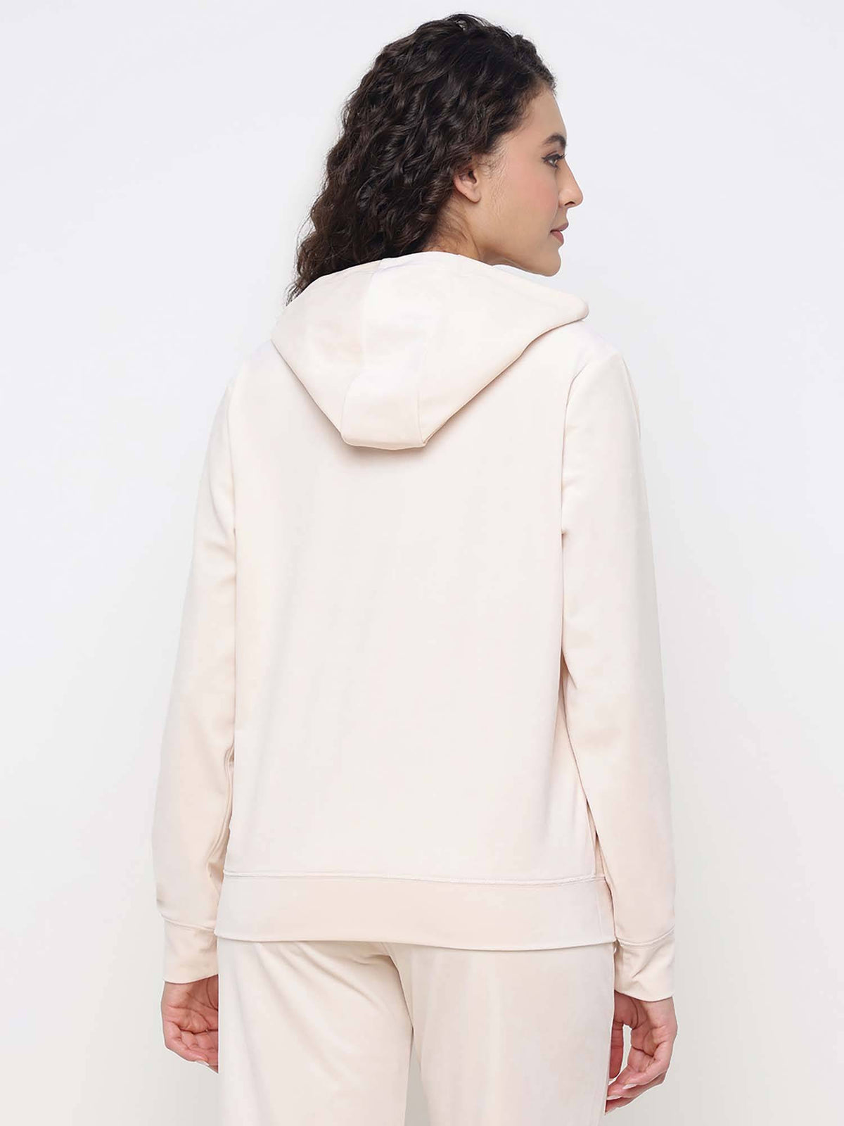 Couture New Angel Wing Embellished Hooded Neck Regular Fit Hoodie | HD56 - view 4