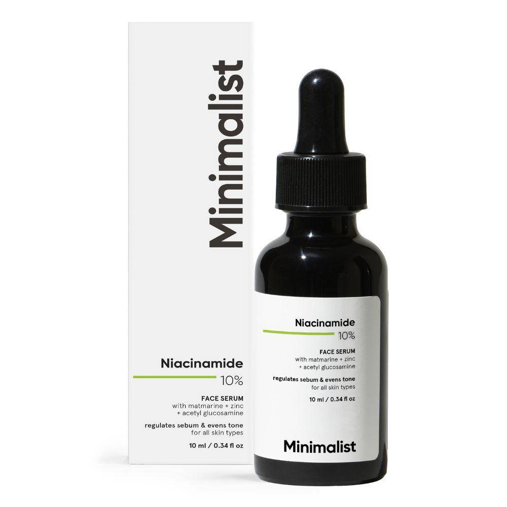 10% Niacinamide Face Serum With Matmarine + Zinc For Reducing Oil & Blemishes | Z8 - view 1