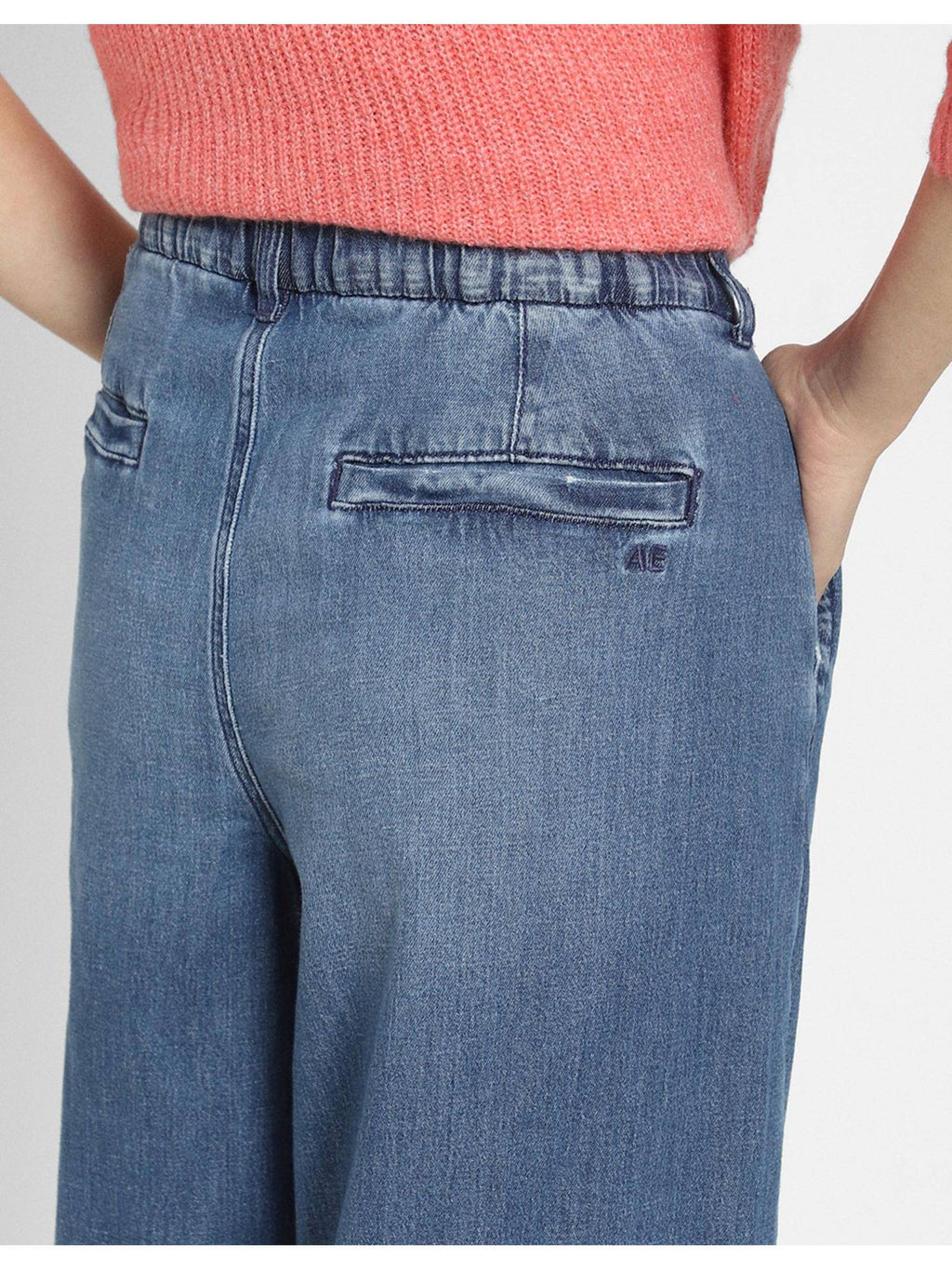 Women Blue Super High Rise Baggy Wide-leg Jeans | BG78 - view 6