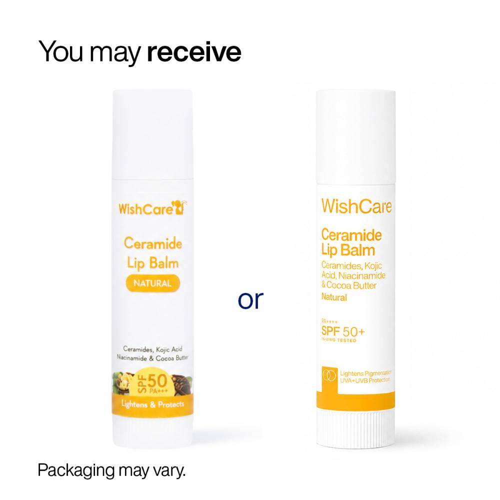 Natural Ceramide Lip Balm for Dark Pigmented Lips with SPF50 PA+++ Heals Dry & Chapped Lips | L12 - view 2
