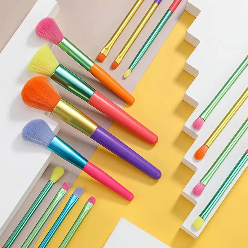 Colourful Premium Makeup Brush - Set Of 15 | T32 - view 6