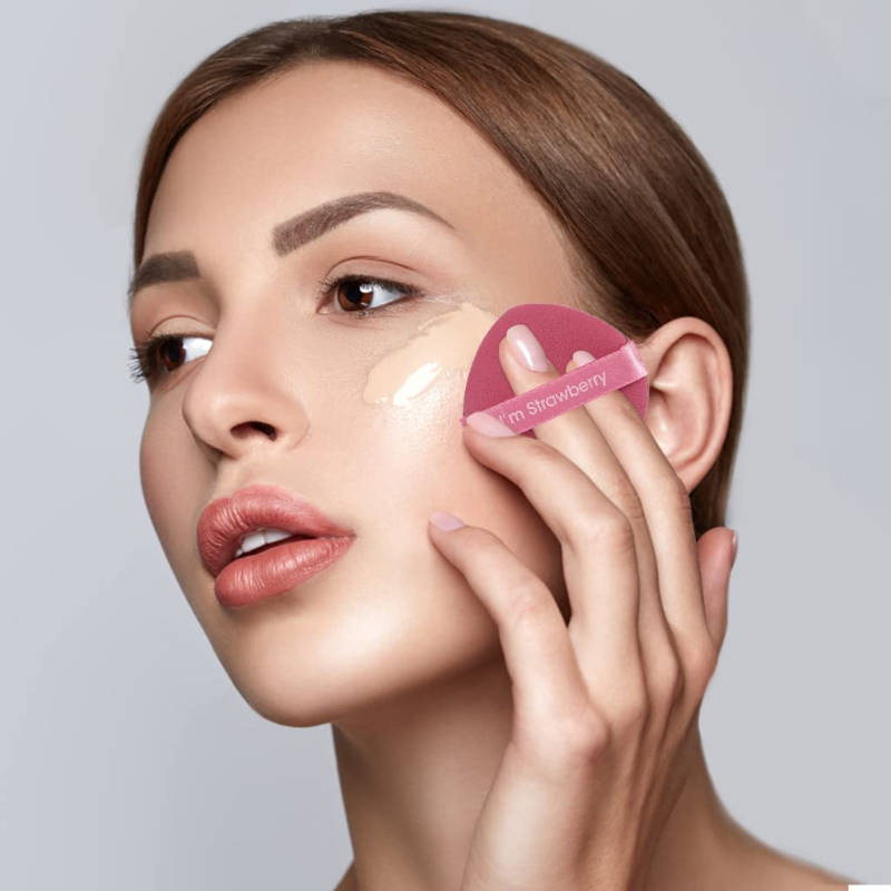 Makeup Sponge Powder Puff Air Cushion Pads For Foundation & Cream - Set Of 7 (Muticolor) | C83 - view 6