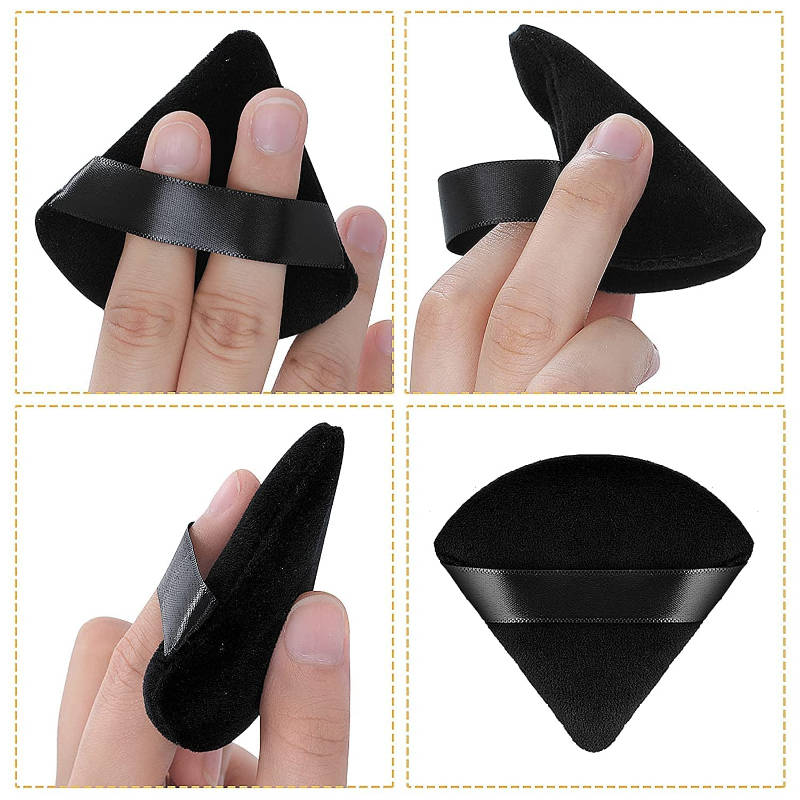 Triangle Powder Puff For Women Makeup - Pack Of 2 | T32 - view 2