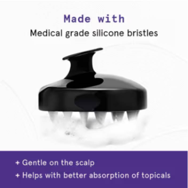 Hair Scalp Massager for women - Helps Exfoliate & Stimulates Scalp - Comfortable Grip | BWS9 - view 3