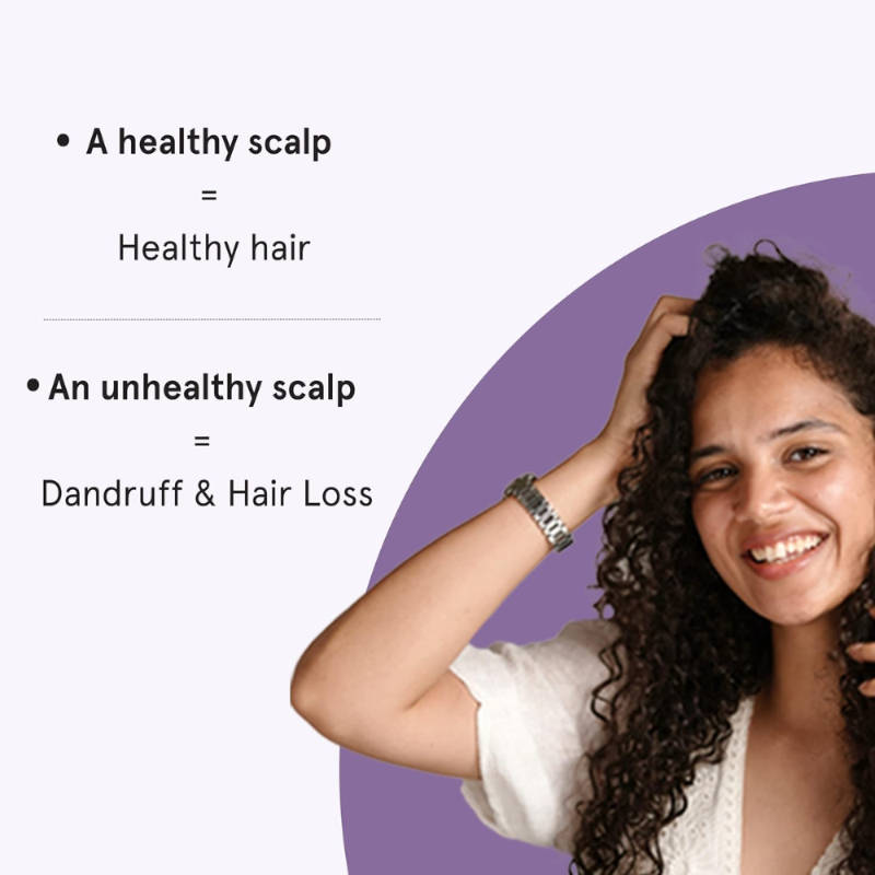 Hair Scalp Massager for women - Helps Exfoliate & Stimulates Scalp - Comfortable Grip | BWS9 - view 6