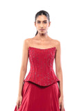 Red Devotion Corset Top | TT90 - view 1