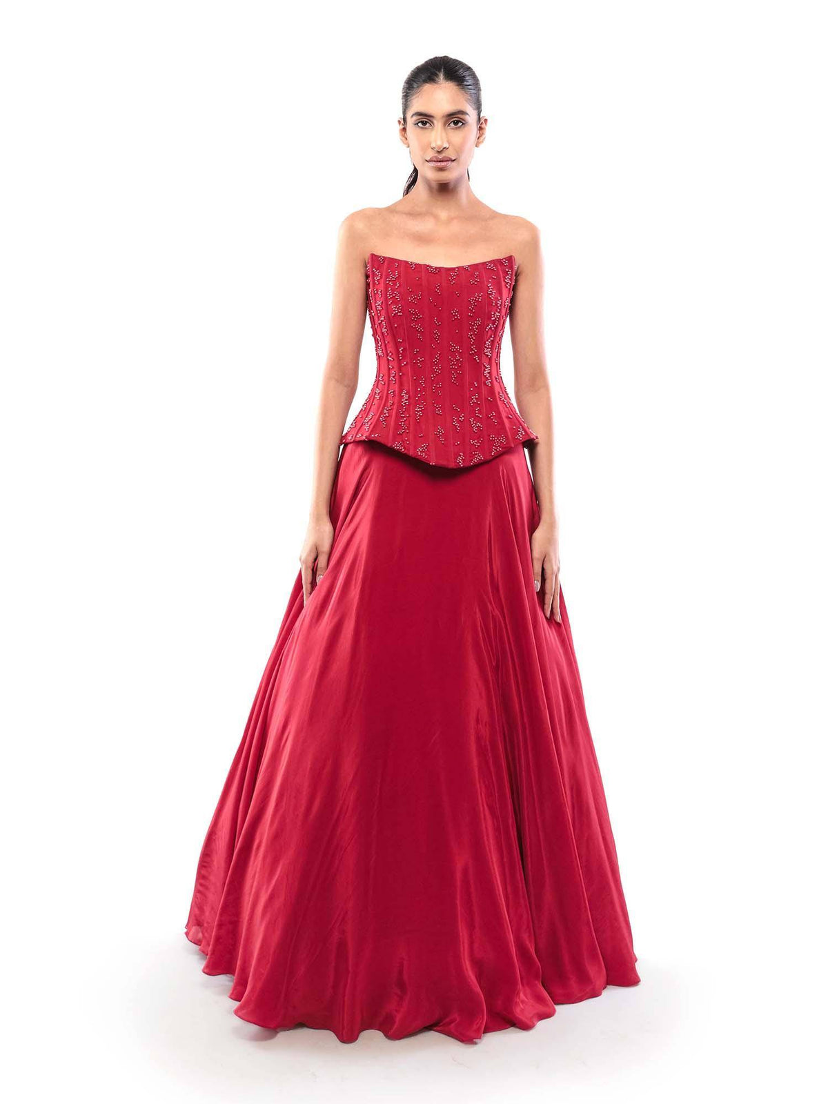Red Devotion Corset Top | TT90 - view 4