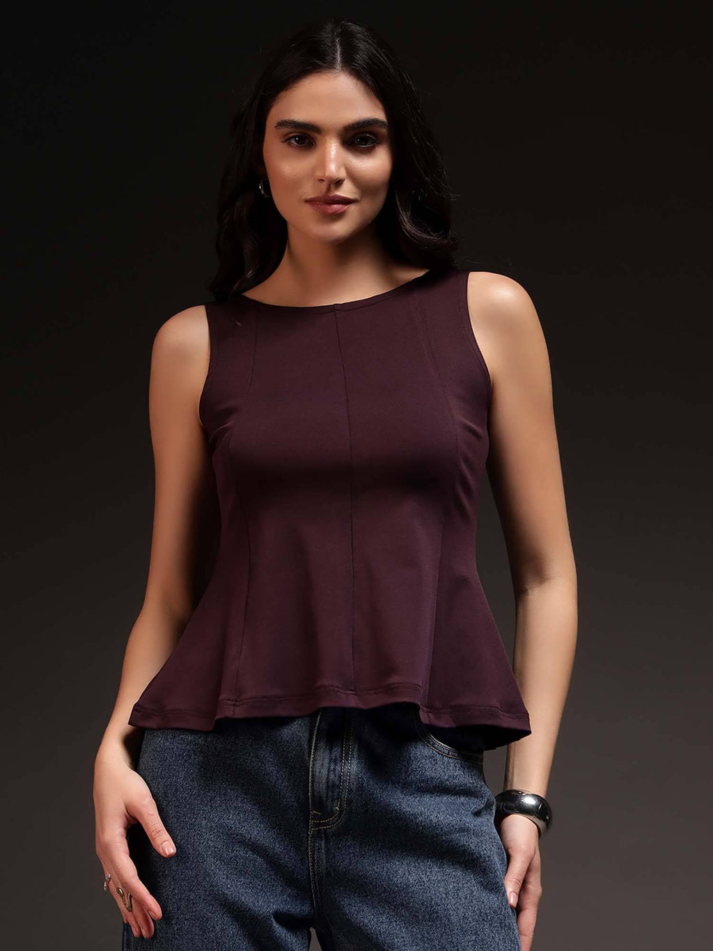 Women Peplum Top | pt51 - view 1