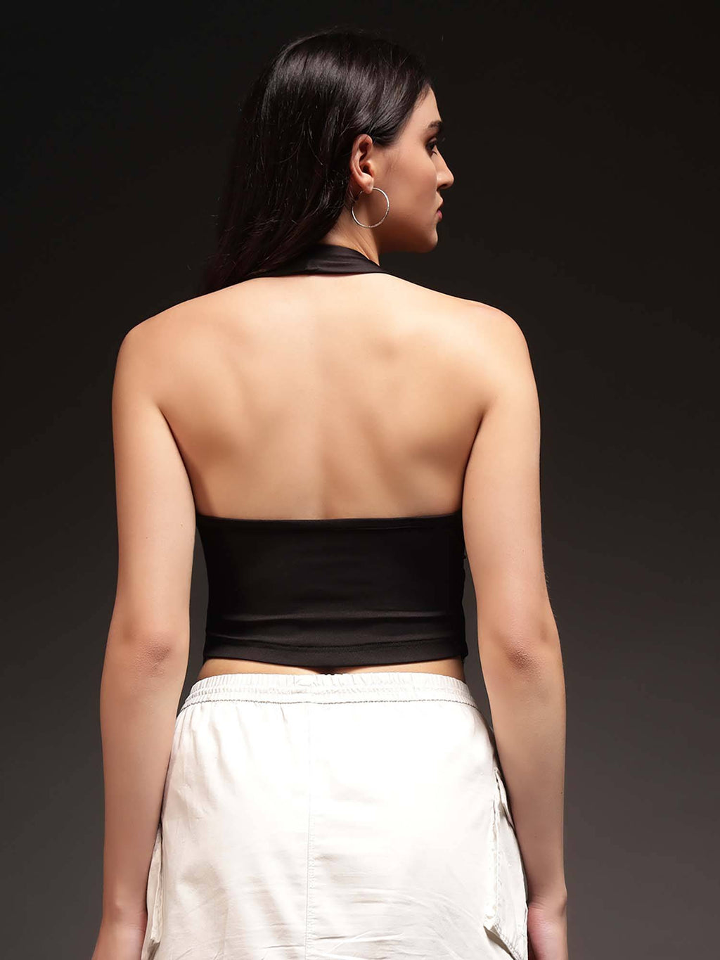 Women Wrap Halter Top | HT67 - view 2