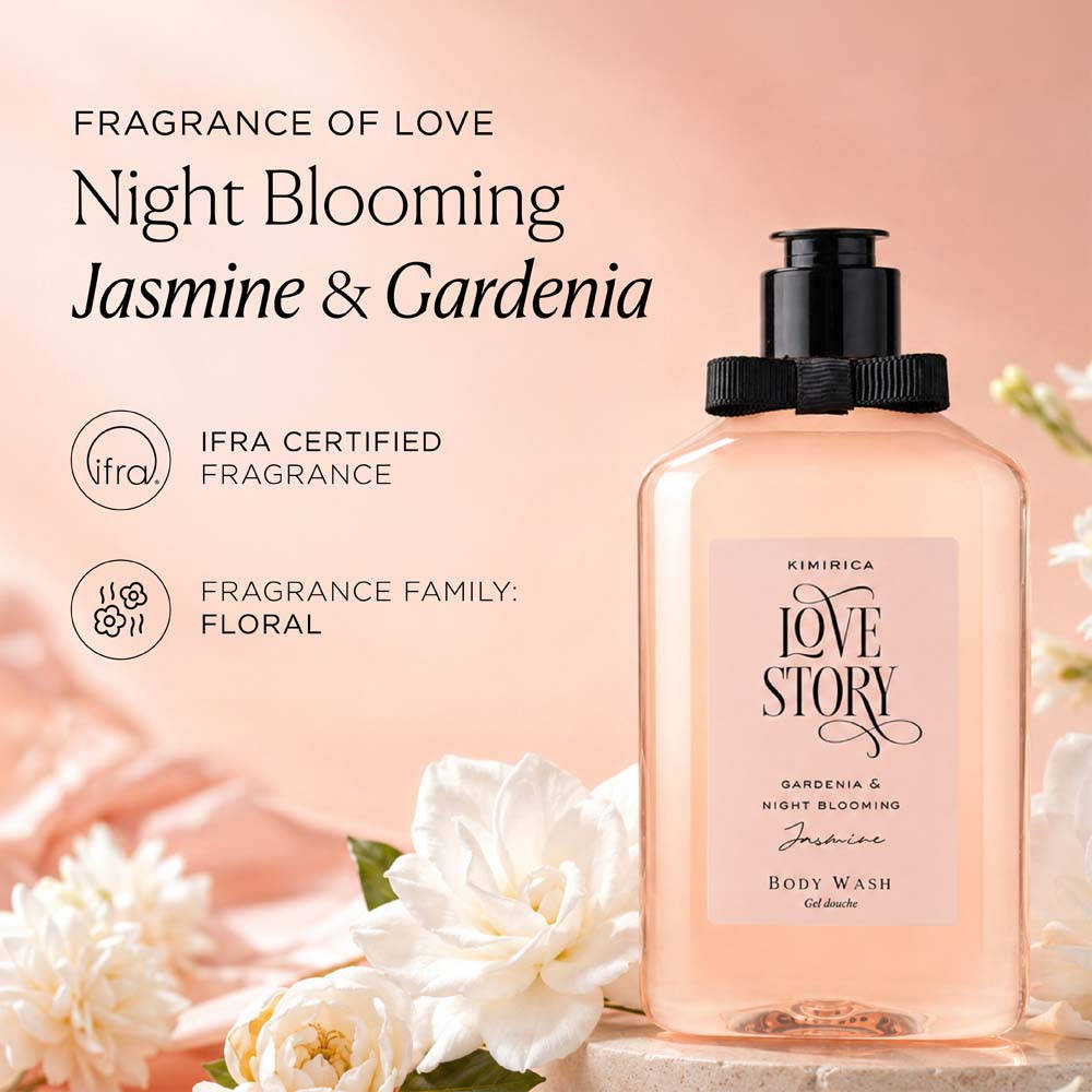 Love Story Gardenia & Night Blooming Jasmine Body Wash | B20 - view 3