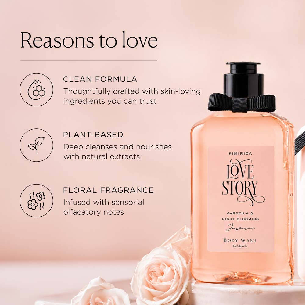 Love Story Gardenia & Night Blooming Jasmine Body Wash | B20 - view 5