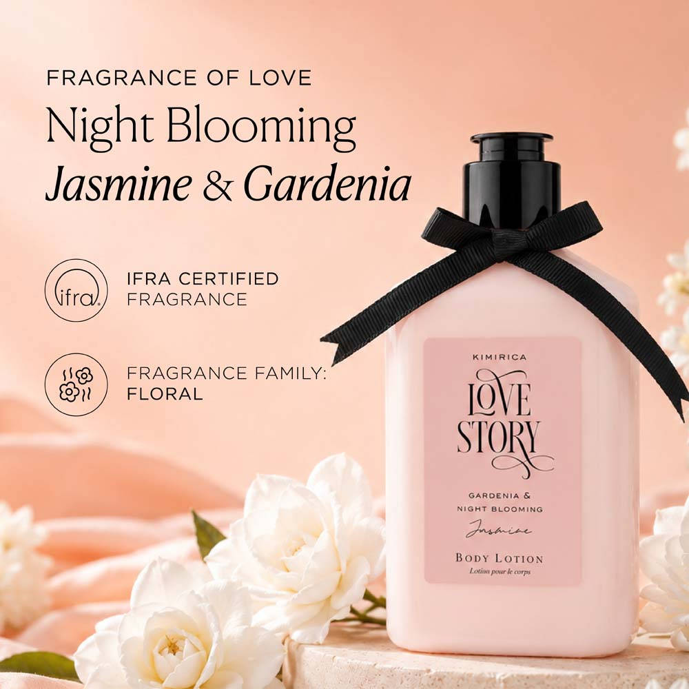 Love Story Body Lotion For Dry Skin With Shea Butter, Jojoba Oil And Vitamin E, 100% Vegan | B20 - view 3