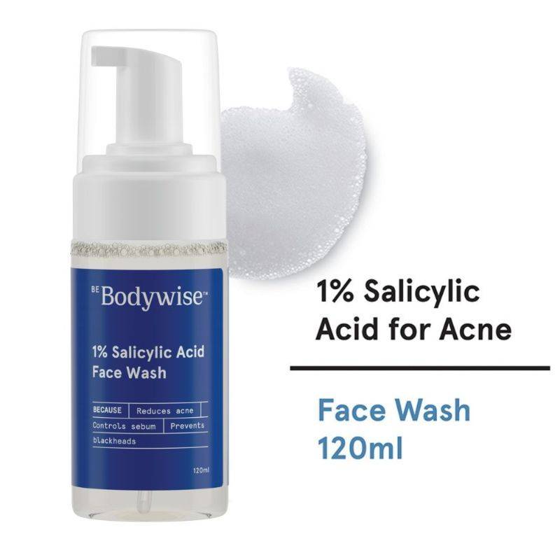 Oil Control Face Wash for Acne- 1% Salicylic Acid (Fragrance- SLS- Soap Free) | BWS9 - view 2