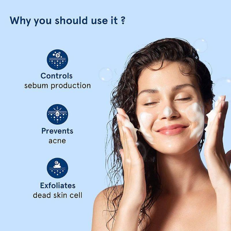Oil Control Face Wash for Acne- 1% Salicylic Acid (Fragrance- SLS- Soap Free) | BWS9 - view 3