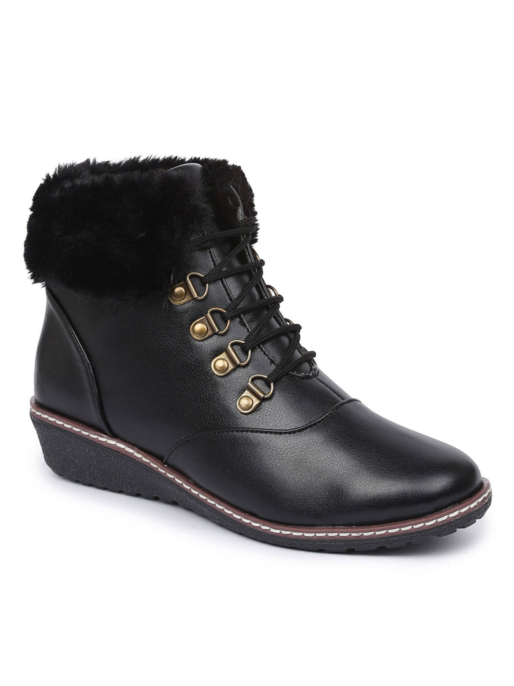 Solid Tan Casual Boots | BT61 - view 5