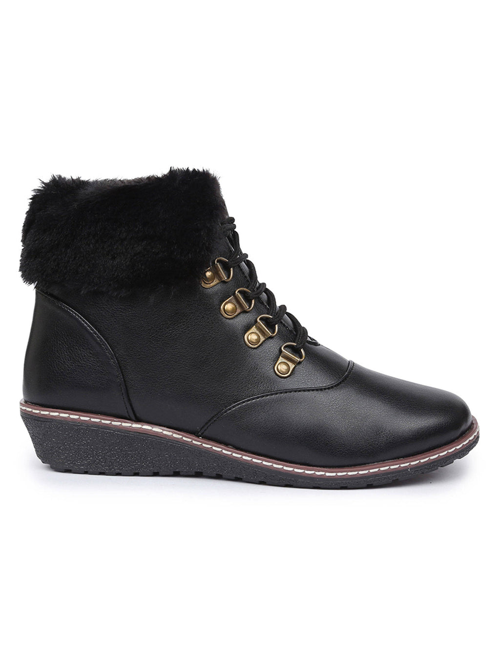 Solid Brown Casual Boots | BT61 - view 7