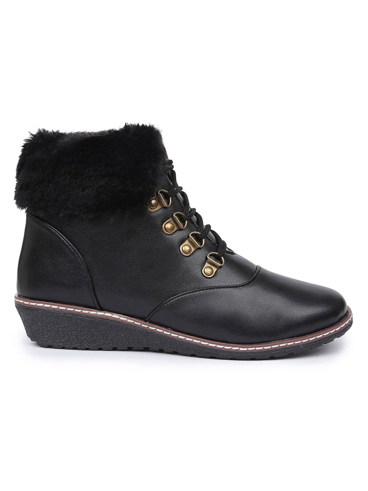 Solid Brown Casual Boots | BT61 - view 7
